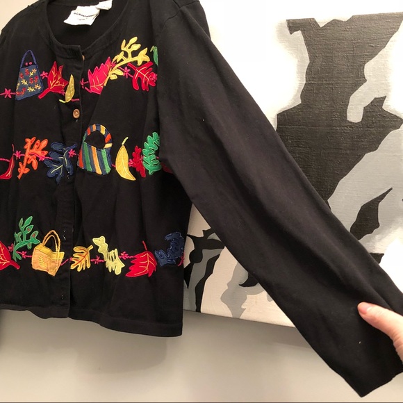 Michael Simon-  Large cotton embroidered jacket - Picture 4 of 6